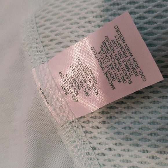 NWOT Energy Zone Athleisure/Workout Top Sz M Mint - Picture 5 of 5